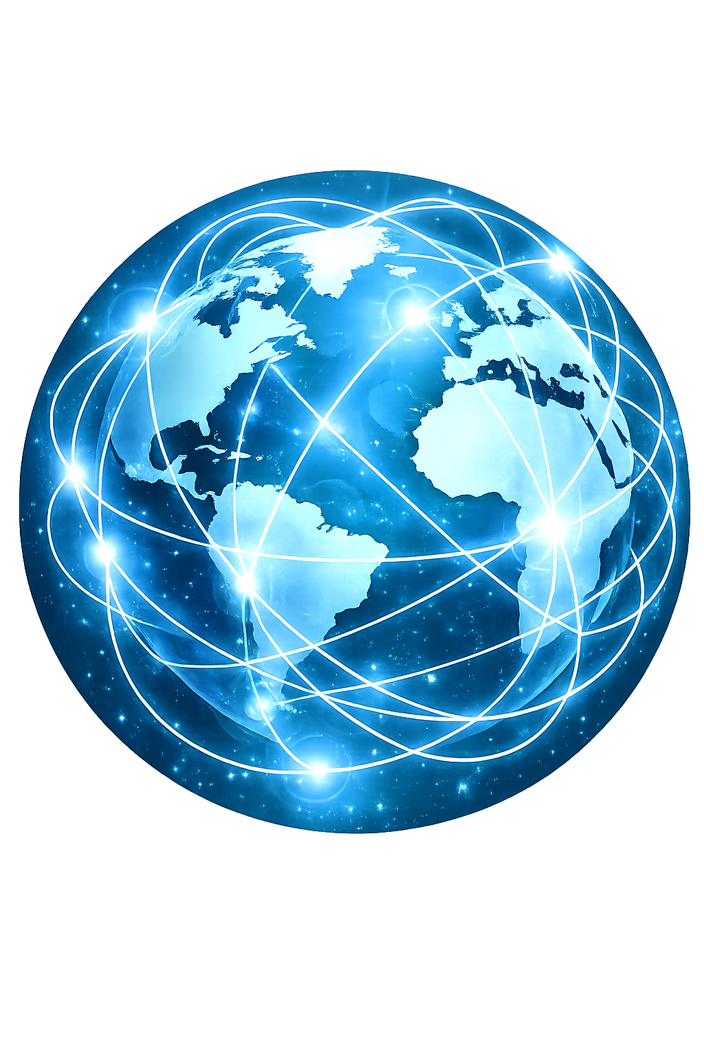Fiber Network Globe